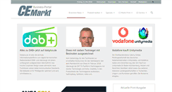 Desktop Screenshot of ce-markt.de