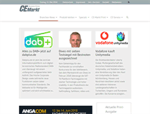 Tablet Screenshot of ce-markt.de
